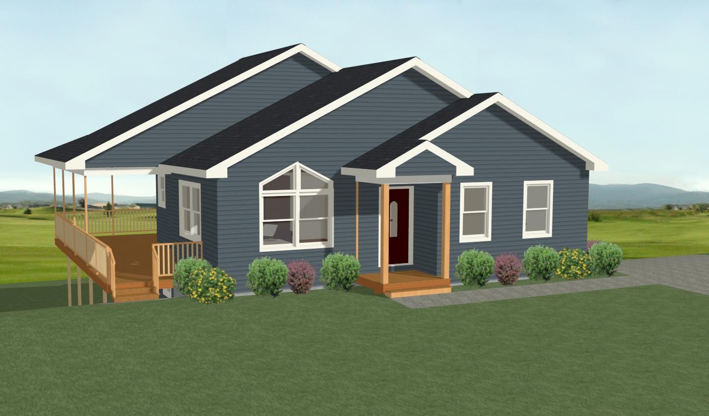 Bourbeau custom home exterior